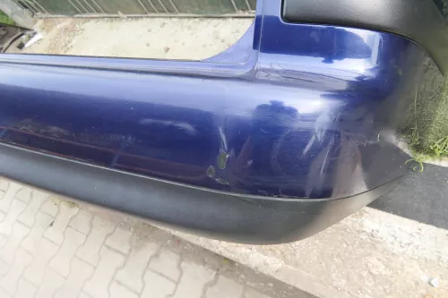 VW Sharan 7M Stoßstange Stoßfänger hinten Heckstoßstange blau LB5N ab Bj. 2000 (111696)
