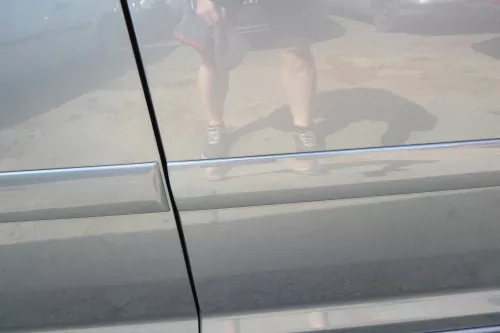 VW Touran 1T 1T3 Tür vorne rechts Beifahrertür grau LD7X - ohne Anbauteile (111758)