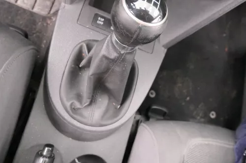 VW Touran 1T Schaltknauf Schaltsack Schaltung Schaltknüppel anthrazit/schwarz (111884)