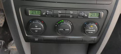 Skoda Octavia 1Z Steuergerät Klimaanlage 1Z0907044AC Heizung (111991)