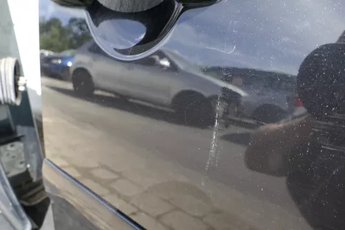 VW Touran 1T 1T3 Tür vorne rechts Beifahrertür schwarz LC9X - ohne Anbauteile (112123)