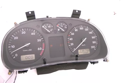 VW Polo 6N Tacho Tachometer Kombiinstrument 236.000km 6N0919860T 6N0919860R (112538)