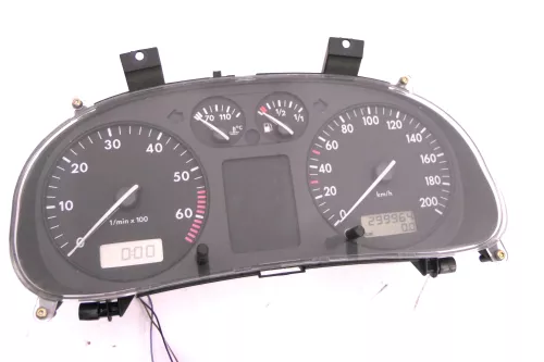 VW Polo 6N Tacho Tachometer Kombiinstrument 299.000km 6N0919860T 6N0919860R (112539)