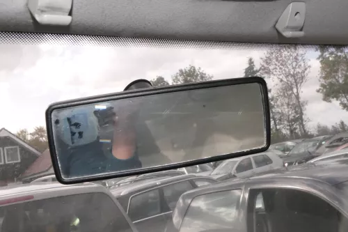 VW T4 Spiegel Innen Innenspiegel Rückspiegel schwarz
