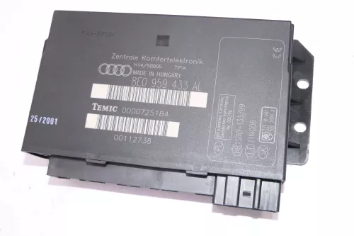 Audi AA 8E B6 Steuergerät Komfortsteuergerät 8E0959433AL Komfort KSG 8E0959433AJ (113092)