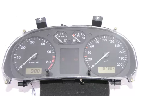 VW Polo 6N Tacho Tachometer Kombiinstrument 197.000km 6N0919860T 6N0919860R (113617)