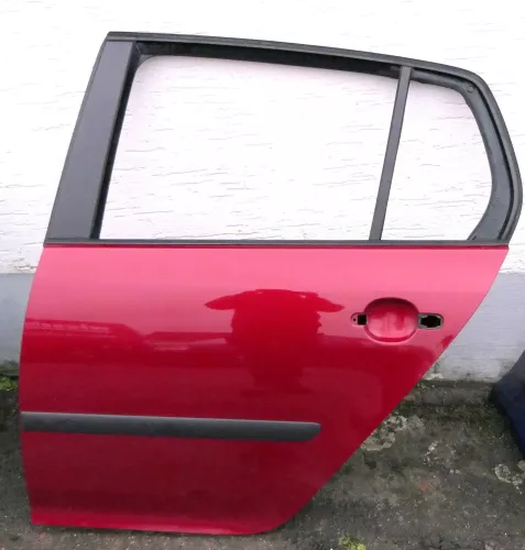 VW Golf 5 V 1K Tür Türrahmen hinten links 4/5-Türer rot braun LA3W
