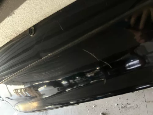 Audi A4 8E B6 Kombi Avant Stoßstange hinten mit Spoiler schwarz LZ9W (113690)