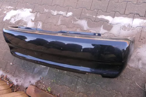 VW Polo 6N Stoßstange hinten breite XXL Heckstoßstange schwarz LC9Z  (114082)
