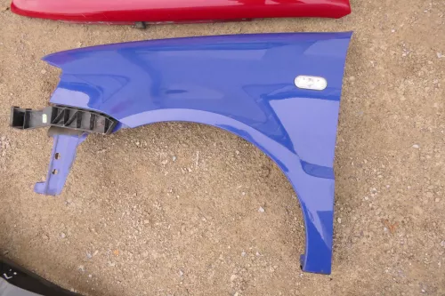 VW Polo 6N2 Kotflügel vorne links blau LA5C(wird auf Schweller befestigt!) (114322)