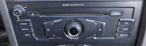 Audi A5 A4 8K B8 Radio CD Player Original symphony 8T1035195H mit Code (114562)