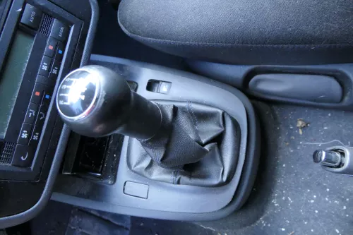 VW Sharanm 7M 6-Gang Schaltknauf Schaltsack Schaltung Schaltknüppel Leder (114588)