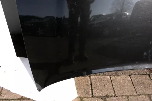 Audi A4 B5 Facelift Motorhaube Haube Klappe vorne schwarz Bj. 2000 LZ9W (114615)