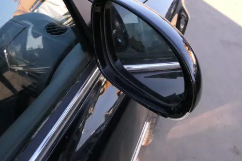 VW Passat 3BG elektrischer Spiegel Außenspiegel rechts schwarz LC9X Blinker (114669)