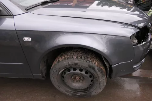 Audi A4 8E B7 Kotflügel vorne rechts grau LY7G (114706)