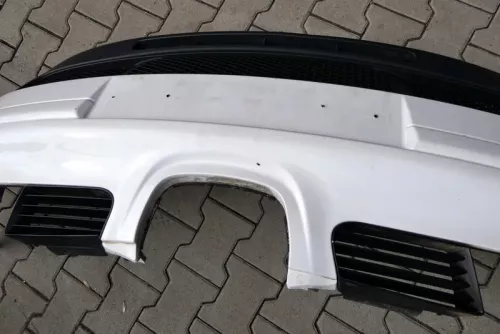 Seat Arosa 6H Stoßstange Frontstoßstange vorne weiß LB9A ab ca. Bj. 2000 (115090)
