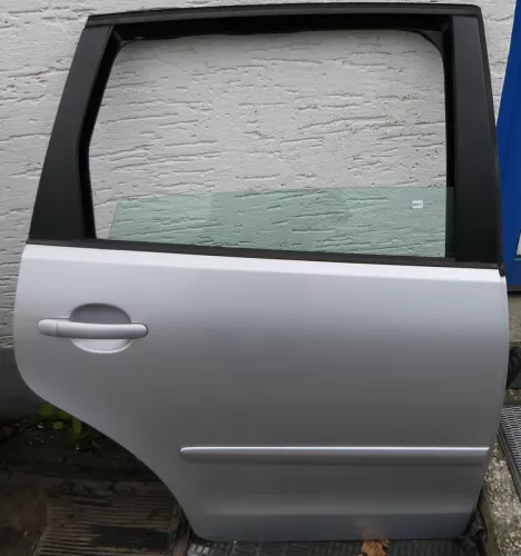 VW Polo 9N 9N3 Tür hinten rechts 4/5-Türer grau silber LA7W   130838 (115109)