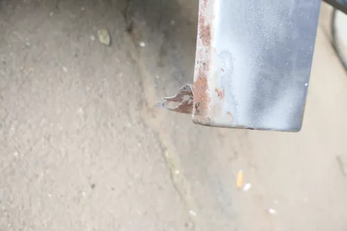 Audi A4 8E B6 Kotflügel vorne links grau silber LY7J  (115248)
