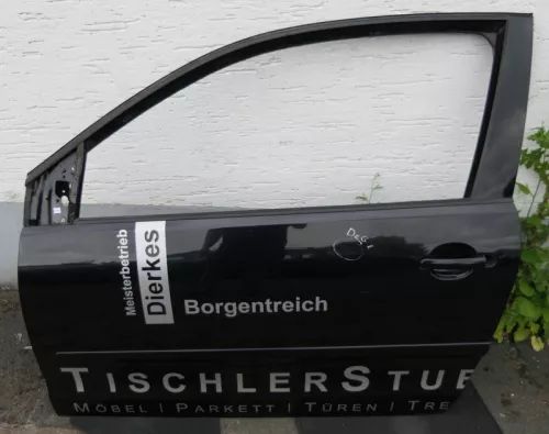 VW Polo 9N 9N3 Tür vorne links Fahrertür schwarz LC9Z 2/3-Türer (115575)