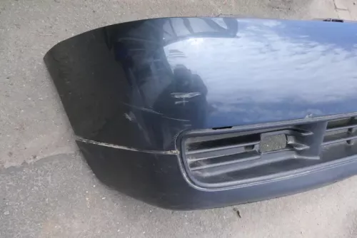 VW Lupo Stoßstange vorne Frontstoßstange Stoßfänger grau LC7V (115628)