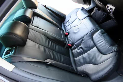VW Passat 3C Limousine Sitz Rückbank Rücksitzbank Sitzfläche Sitze Leder schwarz (115821)