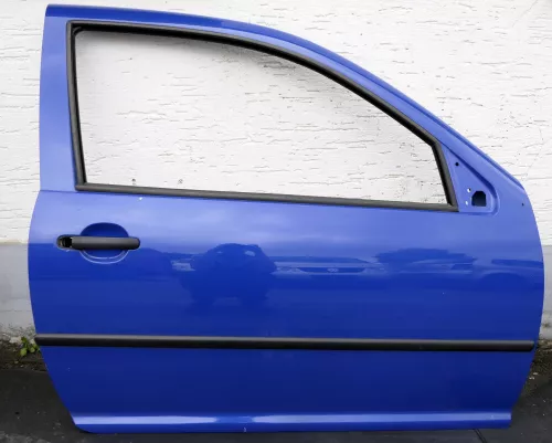 VW Golf 4 Tür vorne rechts Beifahrertür 2/3-Türer blau LW5Z (116161)