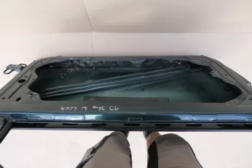VW Golf 4 Tür vorne links Fahrertür 2/3-Türer grün LC6M (116317)