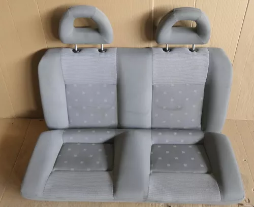 VW Lupo Seat Arosa Sitz Rückbank Sitzfläche Sitze Kopfstützen grau