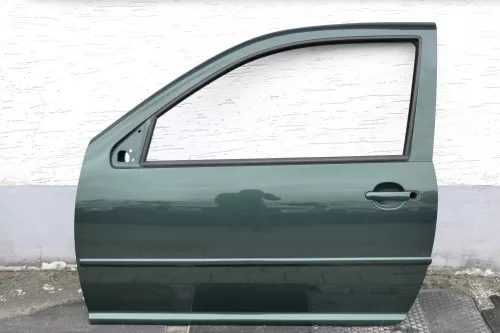 VW Golf 4 Bora Tür vorne links Fahrertür 2/3-Türer grün LC6M (116588)