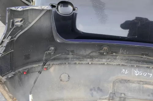 VW Golf 5 Plus 5M Stoßstange hinten Heckstoßstange blau LD5Q - PDC (116601)