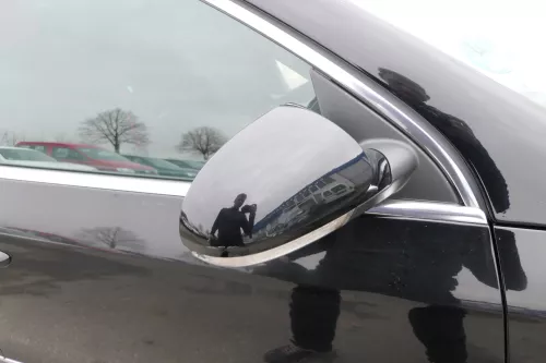 VW Passat 3C elektrischer Spiegel Außenspiegel rechts m Glas Blinke schwarz LC9Z (116679)