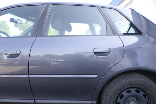 Audi A3 8L Tür Türblatt hinten links grau LY7K 4/5-Türer komplett (117098)