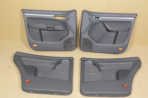 VW Touran 4x Türverkleidung Verkleidung Tür vorne +hinten links anthrazit 117174 (117174)