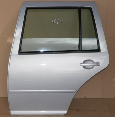 VW Golf 4 Bora Tür hinten links nur Kombi / Variant grau silber LB7Z - 98,98 (118052)