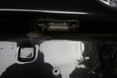 VW Sharan 7M Heckklappe Scheibe Klappe hinten ab Bj.2000 schwarz LC9Z (118077)