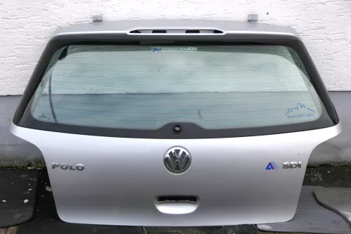 VW Polo 9N Heckklappe Kofferraumklappe Klappe hinten silber LA7W 129,99 (118114)
