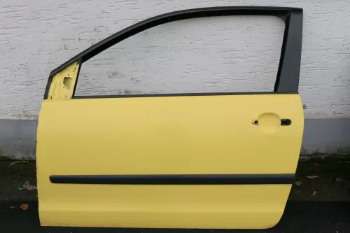 VW Polo 9N 9N3 Tür vorne links Fahrertür gelb LD1B 2/3-Türer (118124)