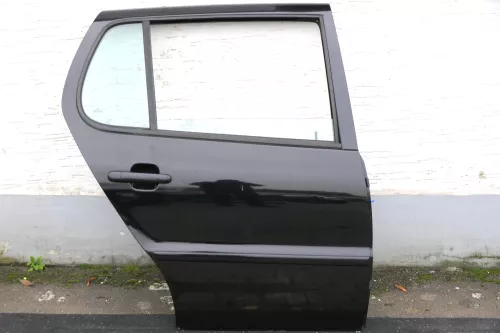 VW Polo 6N 6N2 Tür hinten rechts schwarz LC9Z 4-Türer lackierte Leiste (118224)