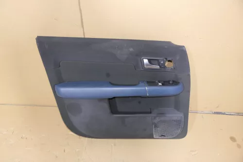 Audi A2 8Z Türverkleidung Verkleidung Tür vorne links Leder blau (118396)