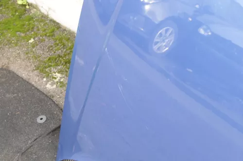 Audi A3 8L Motorhaube Frontklappe blau LZ5W (118485)