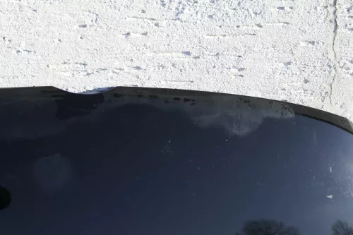 VW Fox 5Z Motorhaube Klappe vorn vorne schwarz L041 (118491)