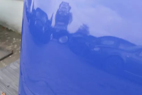 VW Lupo Motorhaube KLappe vorne blau LW5Z -  Dellen (118745)