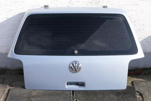 VW Lupo 6X Heckklappe hinten Klappe Kofferraumklappe Scheibe grau blau LR7U 3L (118751)