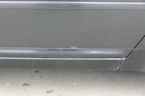Audi A6 4B C5 Tür Türblatt hinten links schwarz LZ9W (119555)