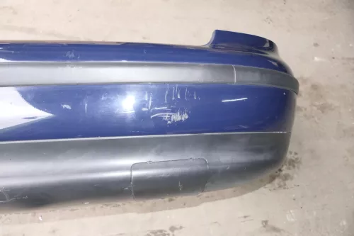 Seat Toledo 1M Stoßstange Heckstoßstange hinten blau LA5G (119737)