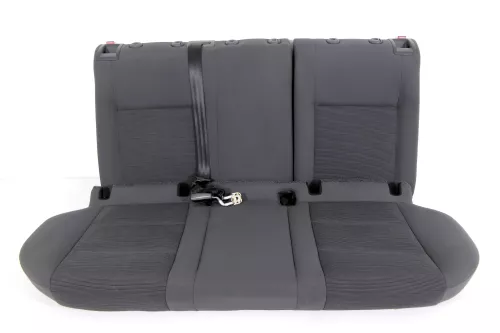VW Golf 5 V Sitz Sitze hinten Rückbank Rücksitzbank 3 Punkt Gurt Lehne anthrazit (120006)