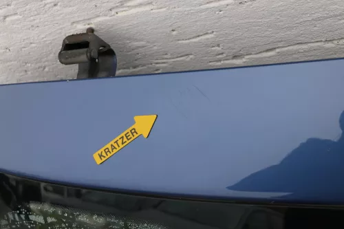 Audi A3 8L Facelift Heckklappe Kofferraumklappe Klappe hinten blau LW5Z (120295)