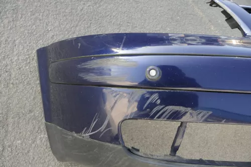 VW Passat 3B Stoßstange vorne Frontstoßstange Stoßfänger blau LB5N (120659)