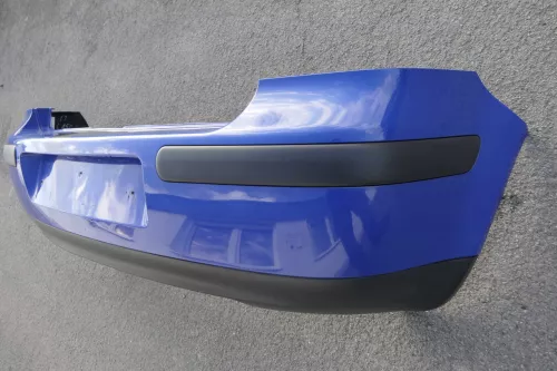 VW Golf 4 Limousine Stoßstange hinten Heckstoßstange Stoßfänger blau LA5C (120769)