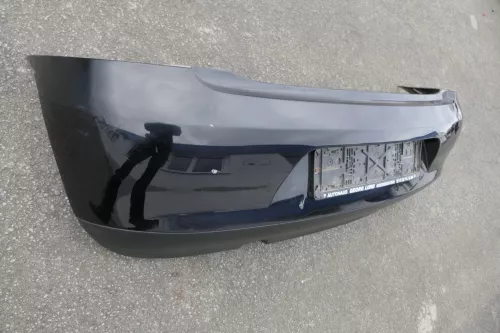 VW Fox 5Z Stoßstange hinten Stoßfänger schwarz L041 Heckstoßstange (120782)